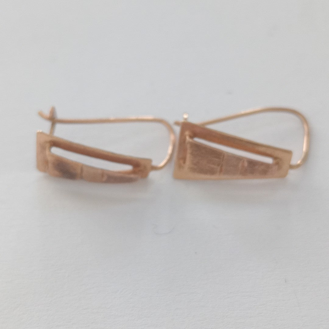 ARETES PAR ORO 8 K 1.1 GRMS (SEMINUEVO)