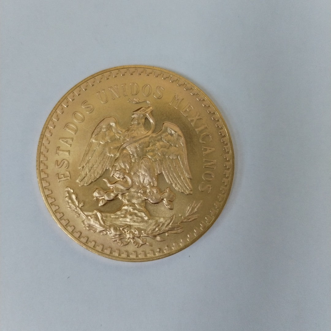 K1 41.6 GRMS 21 K IDENTIFICACIÓN MONEDA NOMINATIVA MONEDAS PESOS 50 PESOS (SEMINUEVO)