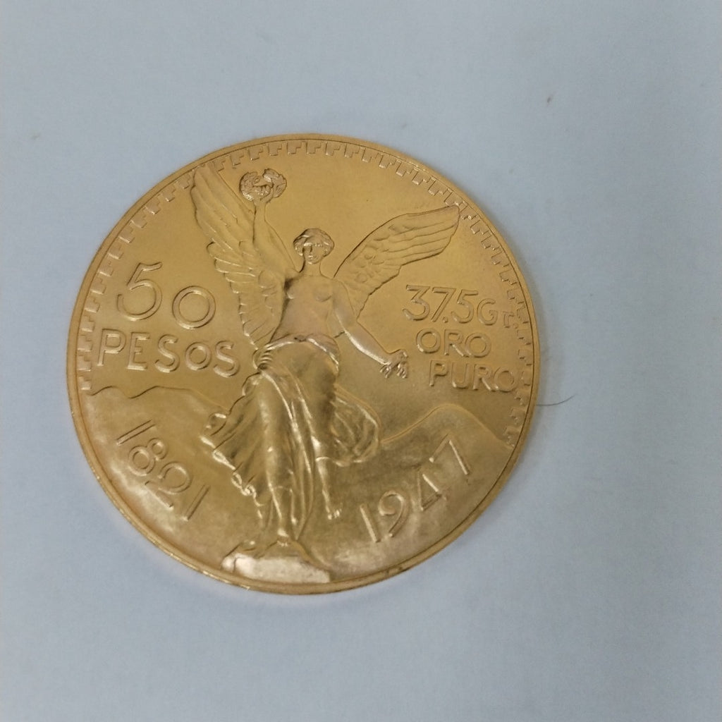 K1 41.6 GRMS 21 K IDENTIFICACIÓN MONEDA NOMINATIVA MONEDAS PESOS 50 PESOS (SEMINUEVO)