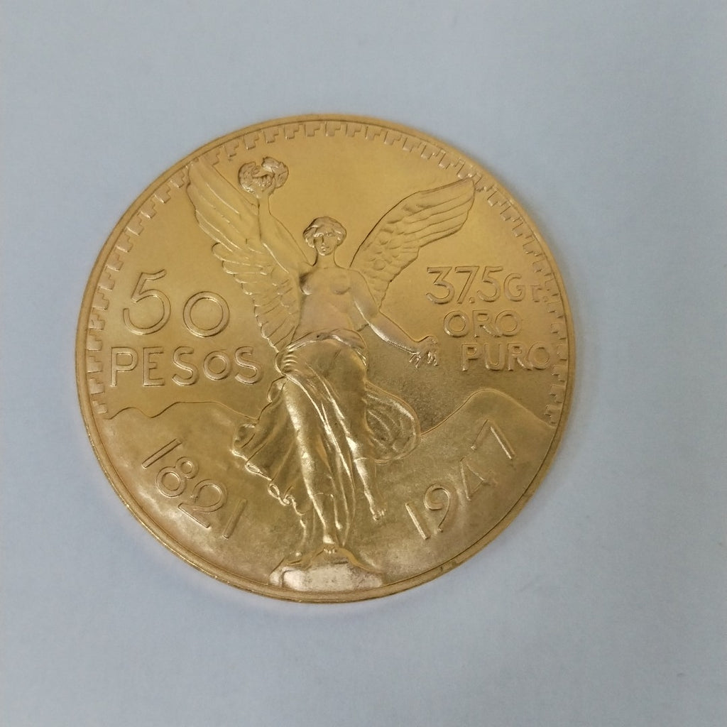K1 41.6 GRMS 21 K IDENTIFICACIÓN MONEDA NOMINATIVA MONEDAS PESOS 50 PESOS (SEMINUEVO)