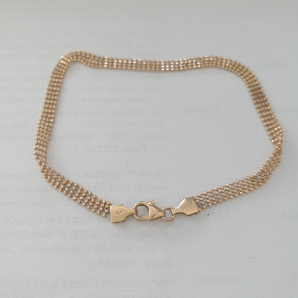 PULSERA RIGIDA ORO 10 K 2,50 GRMS (SEMINUEVO)