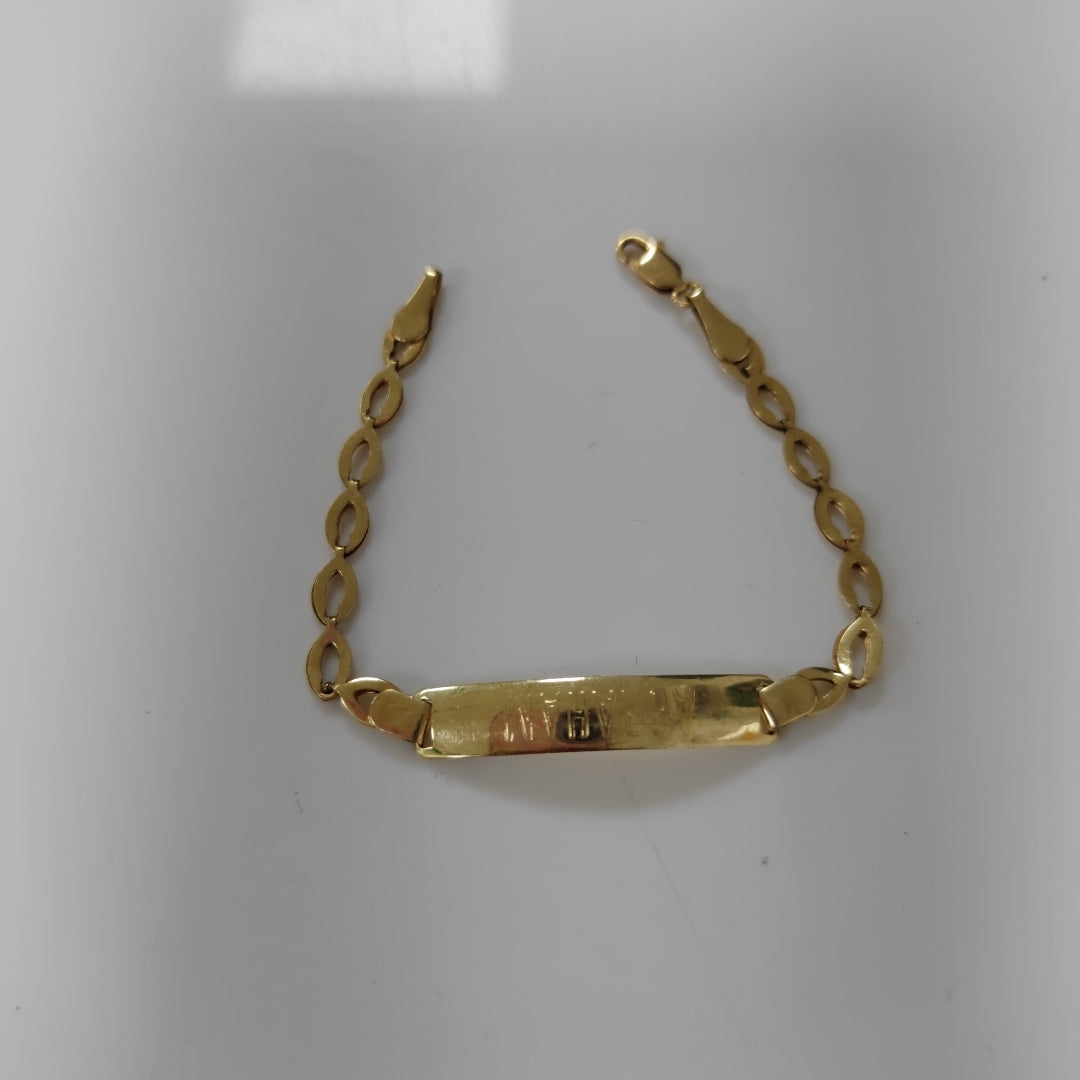ESCLAVA ORO 14 K 3,00 GRMS (SEMINUEVO)