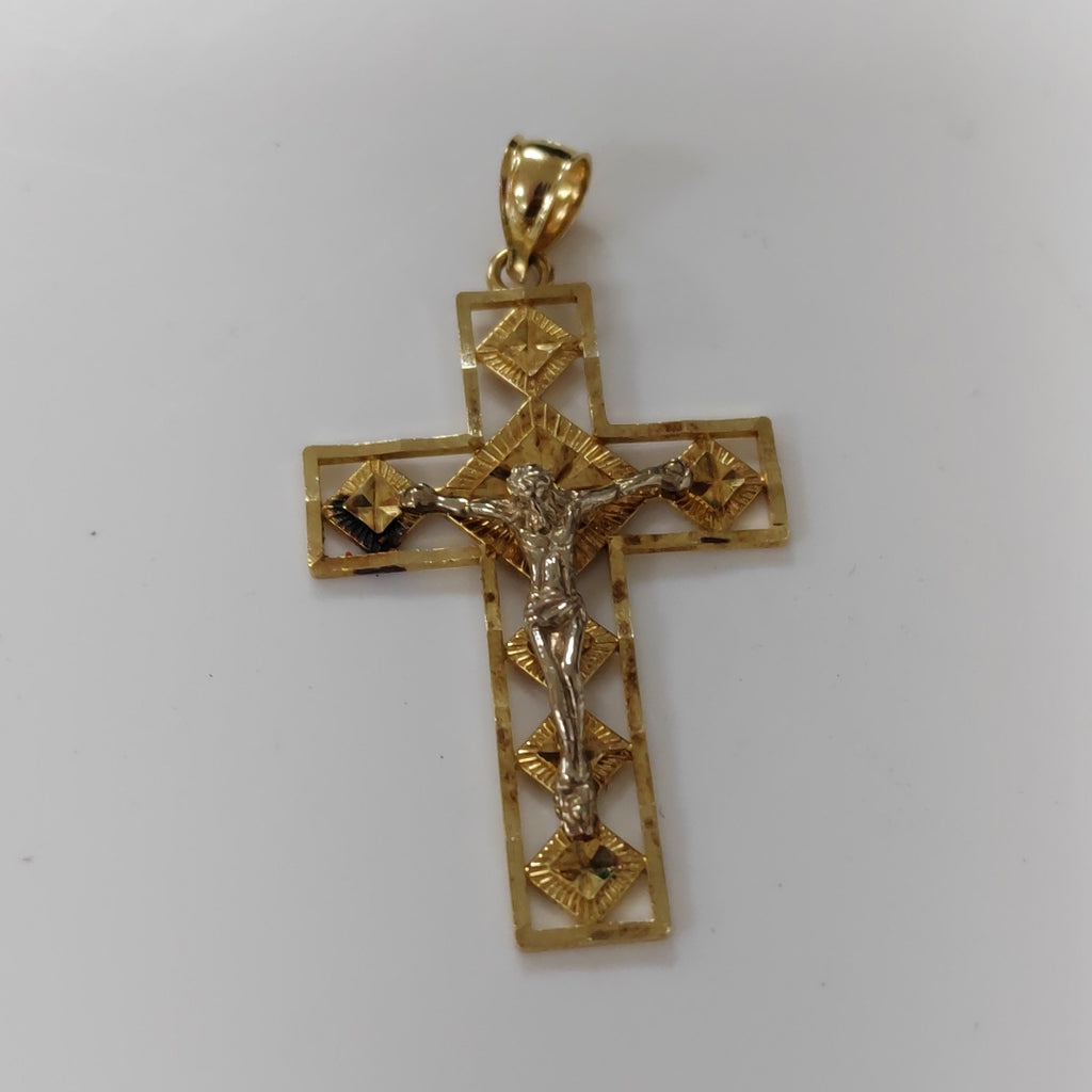CRUZ,DIJE ORO 14 K 2,50 GRMS (SEMINUEVO)