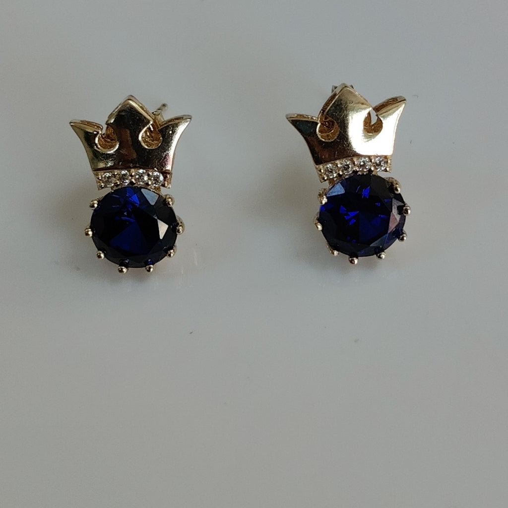 BROQUELES PAR ORO 14 K 1,90 GRMS (SEMINUEVO)