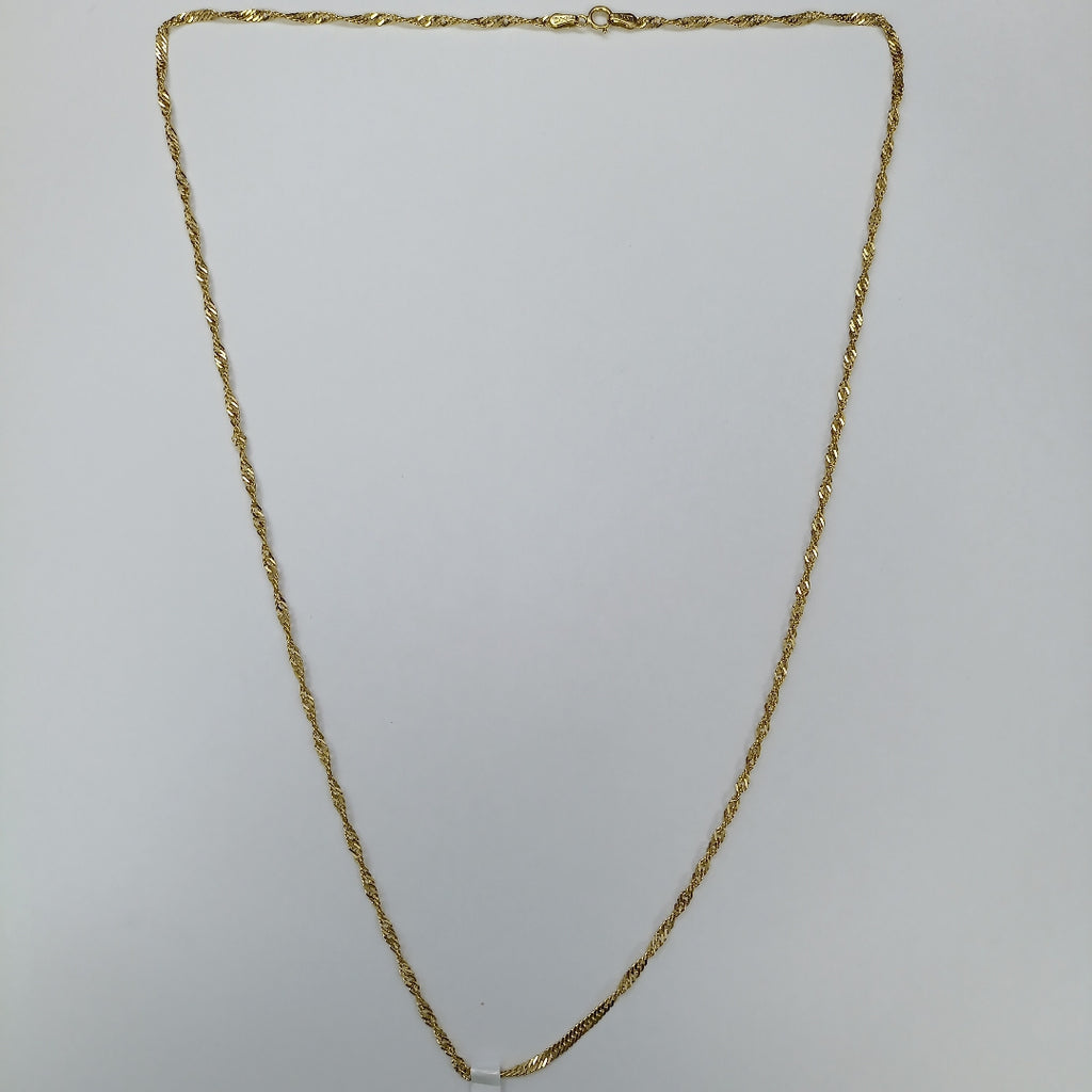 CADENA ORO 14 K 3.9 GRMS (SEMINUEVO)