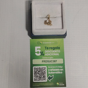 DIJE ORO 14 K 1 GRMS (SEMINUEVO)
