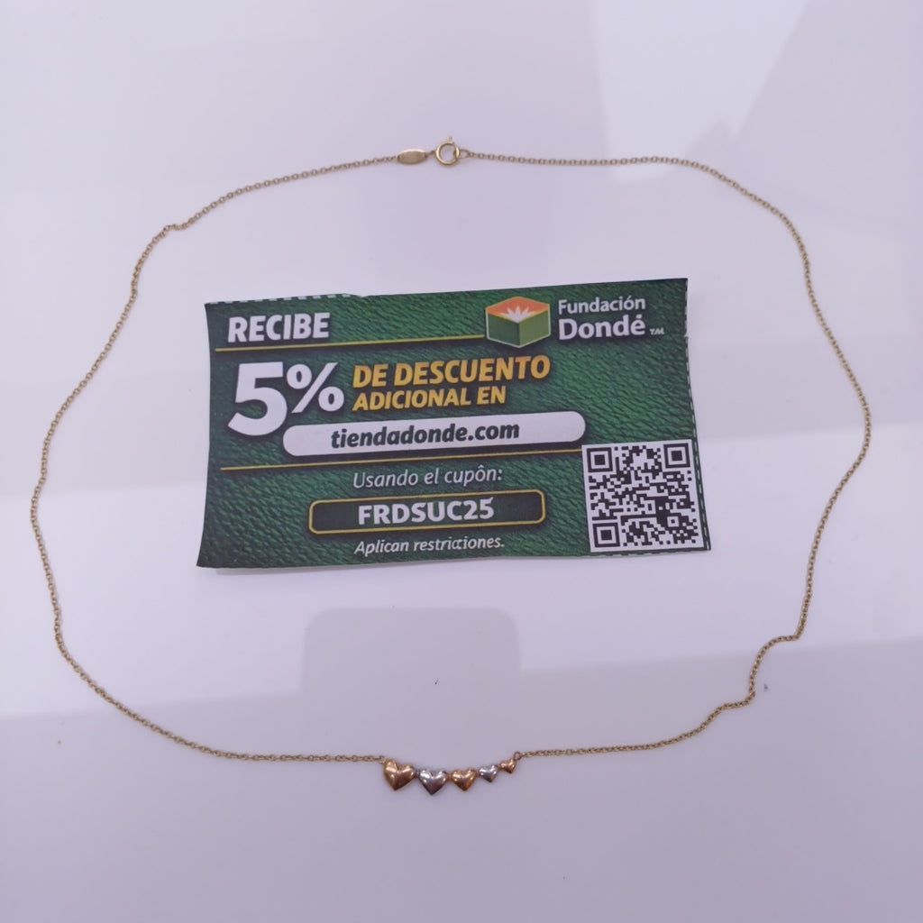GARGANTILLA ORO 14 K 2.1 GRMS (SEMINUEVO)
