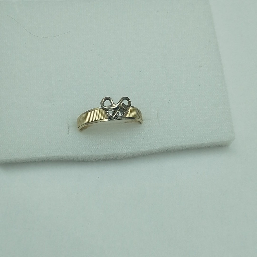 ANILLITO ORO, RODIADO 14 K 2.4 GRMS (SEMINUEVO)