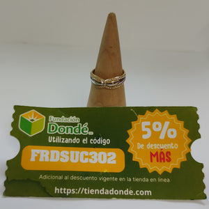 ANILLOS DAMA ORO 14K 1.9 (NUEVO)