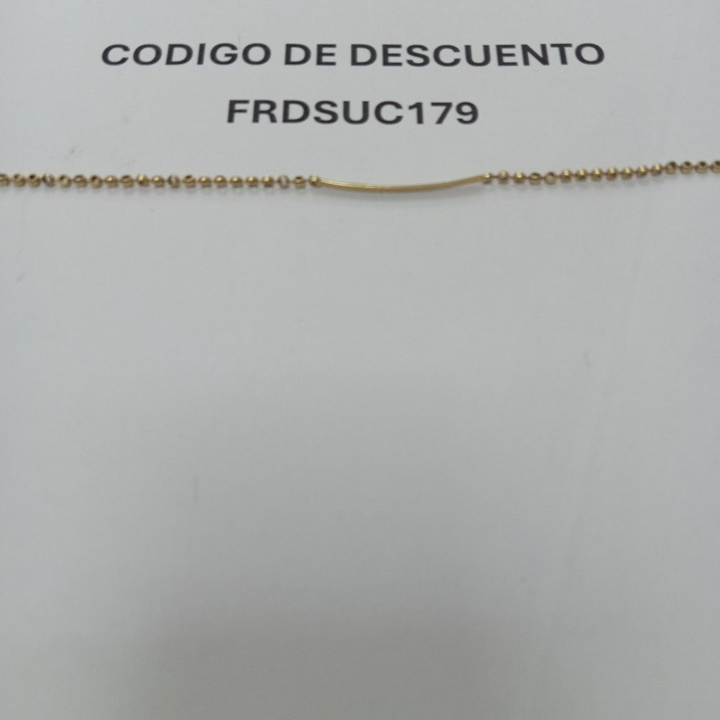 ESCLAVA ORO 18 K 2.8 GRMS (SEMINUEVO)