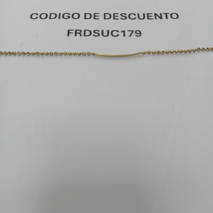 ESCLAVA ORO 18 K 2.8 GRMS (SEMINUEVO)