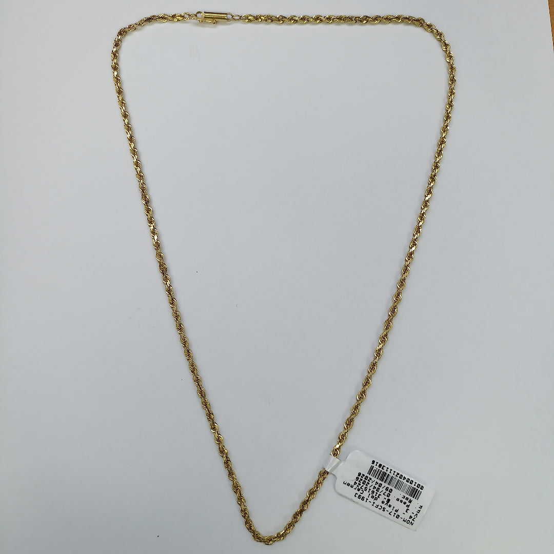 CADENA ORO 14 K 12 GRMS (SEMINUEVO)