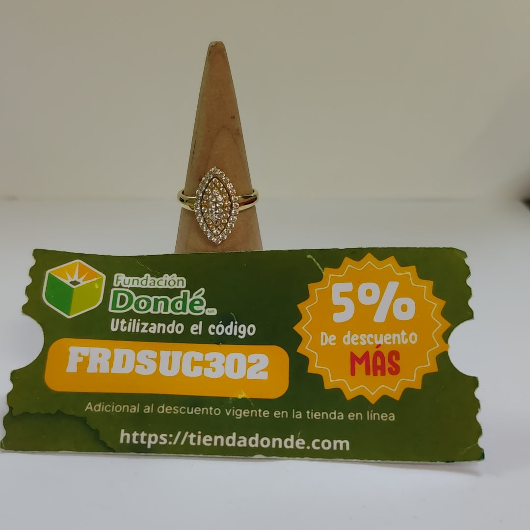 ANILLOS DAMA ORO 10K 2.4 (NUEVO)
