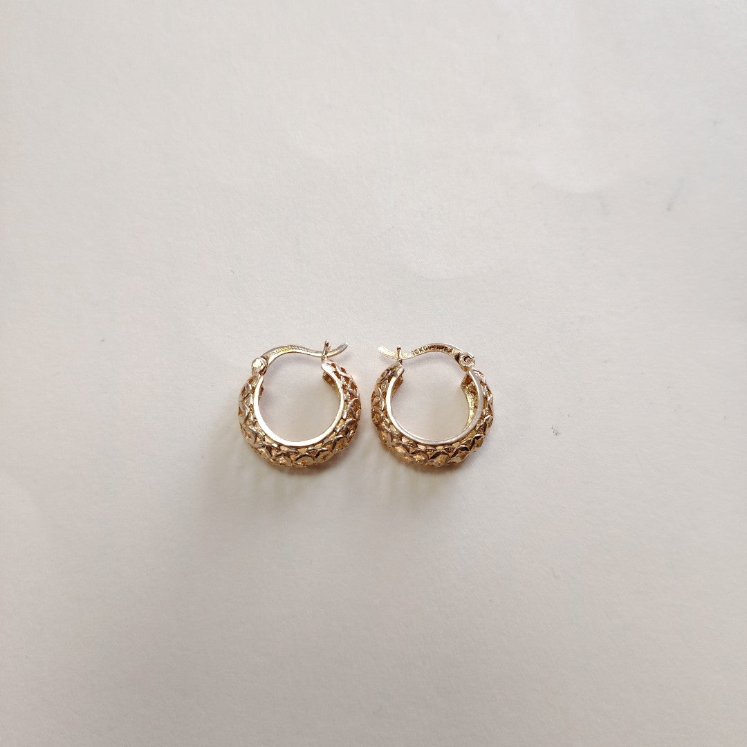ARRACADAS PAR ORO 10 K 3,40 GRMS (SEMINUEVO)