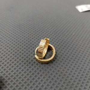 ARETES PAR ORO 14 K 3.3 GRMS (SEMINUEVO)