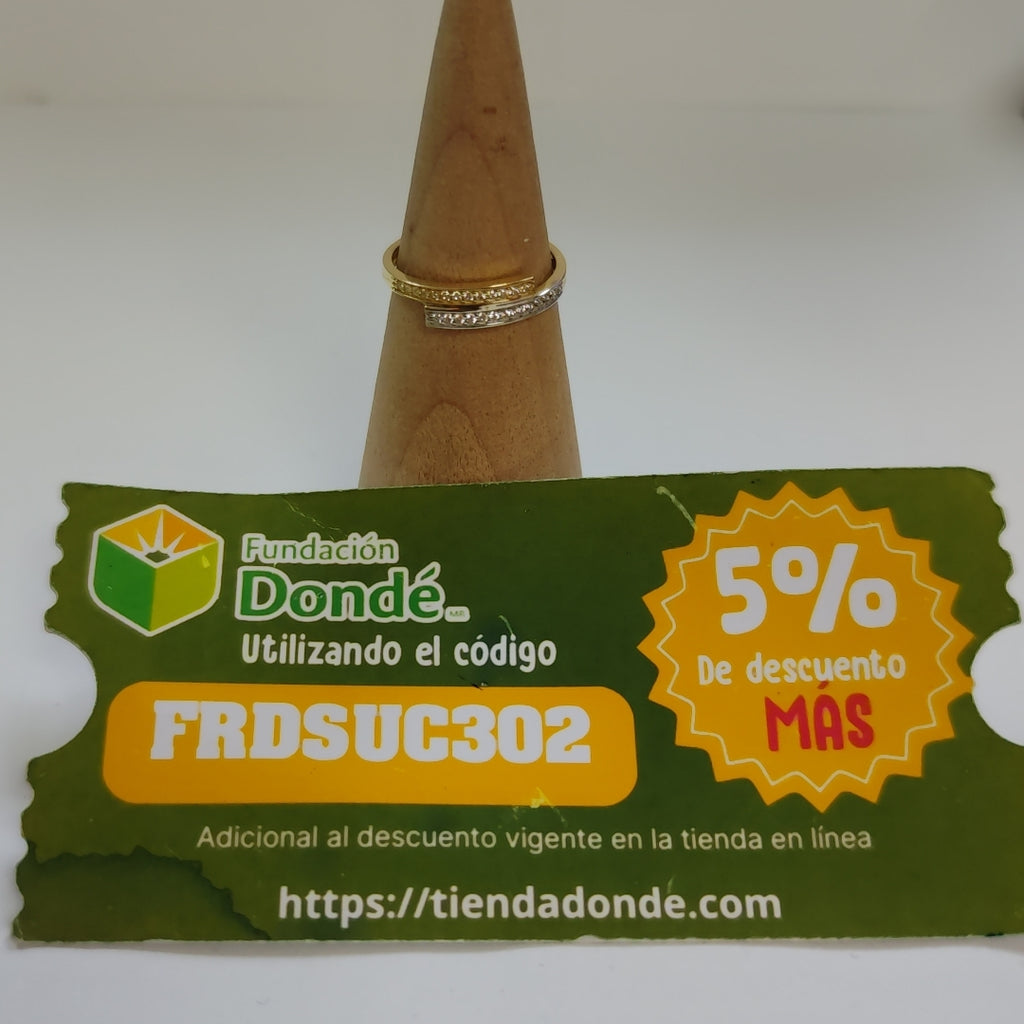 ANILLOS DAMA ORO 14K 1.5 (NUEVO)