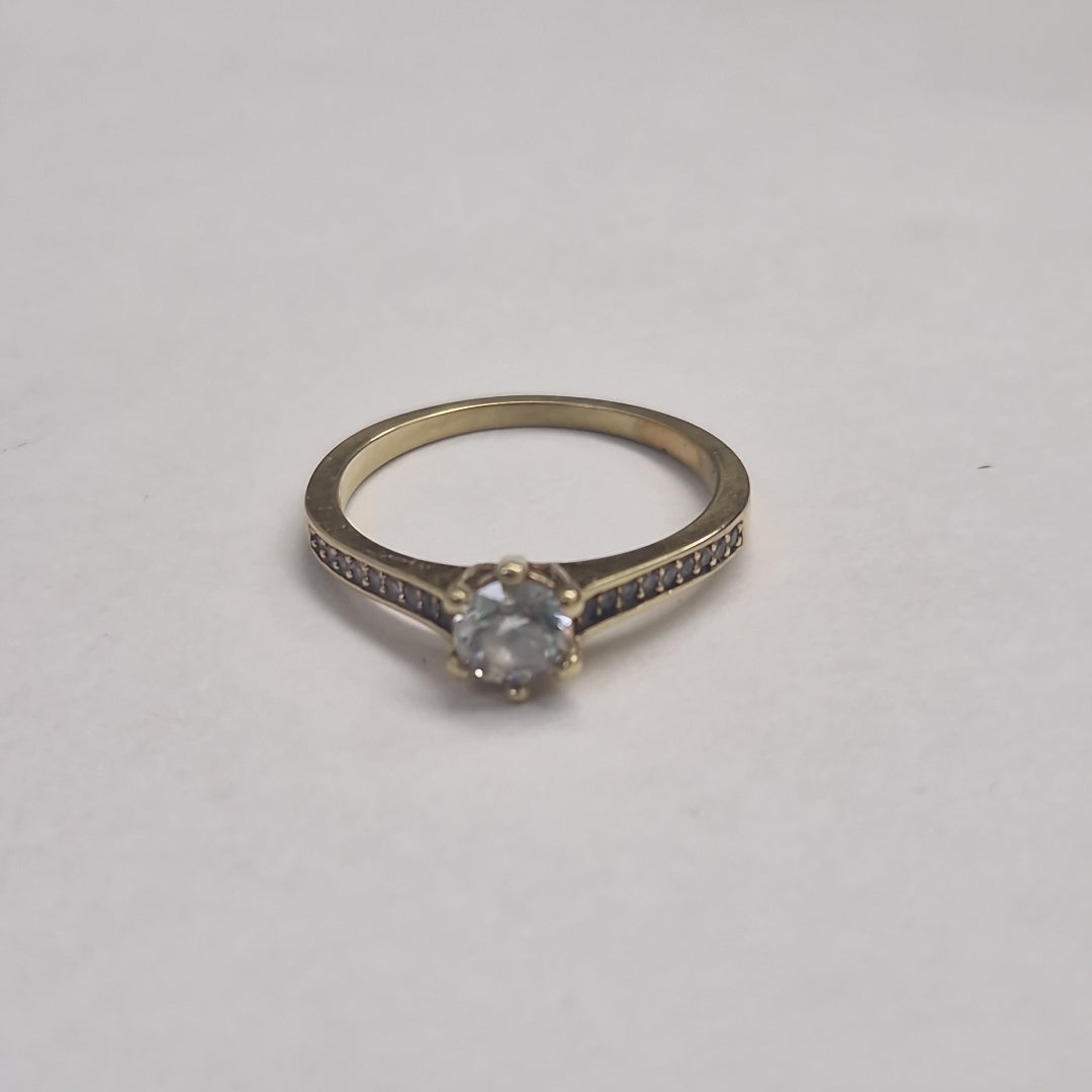 SOLITARIO ORO 8 K 2.1 GRMS (SEMINUEVO)