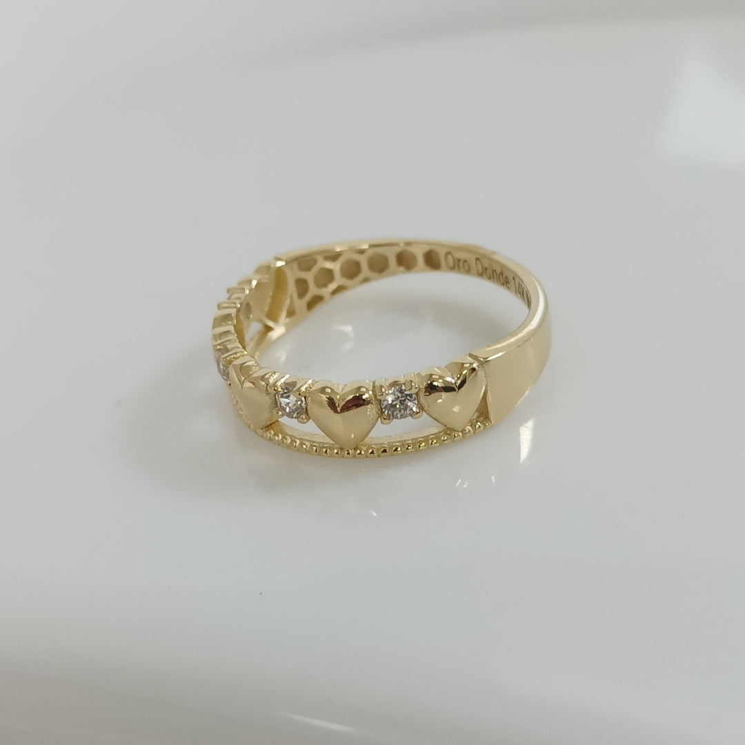 ANILLOS DAMA ORO 14K 1.8 (NUEVO)