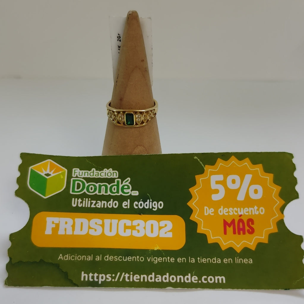 ANILLOS DAMA ORO 14K 2 (NUEVO)