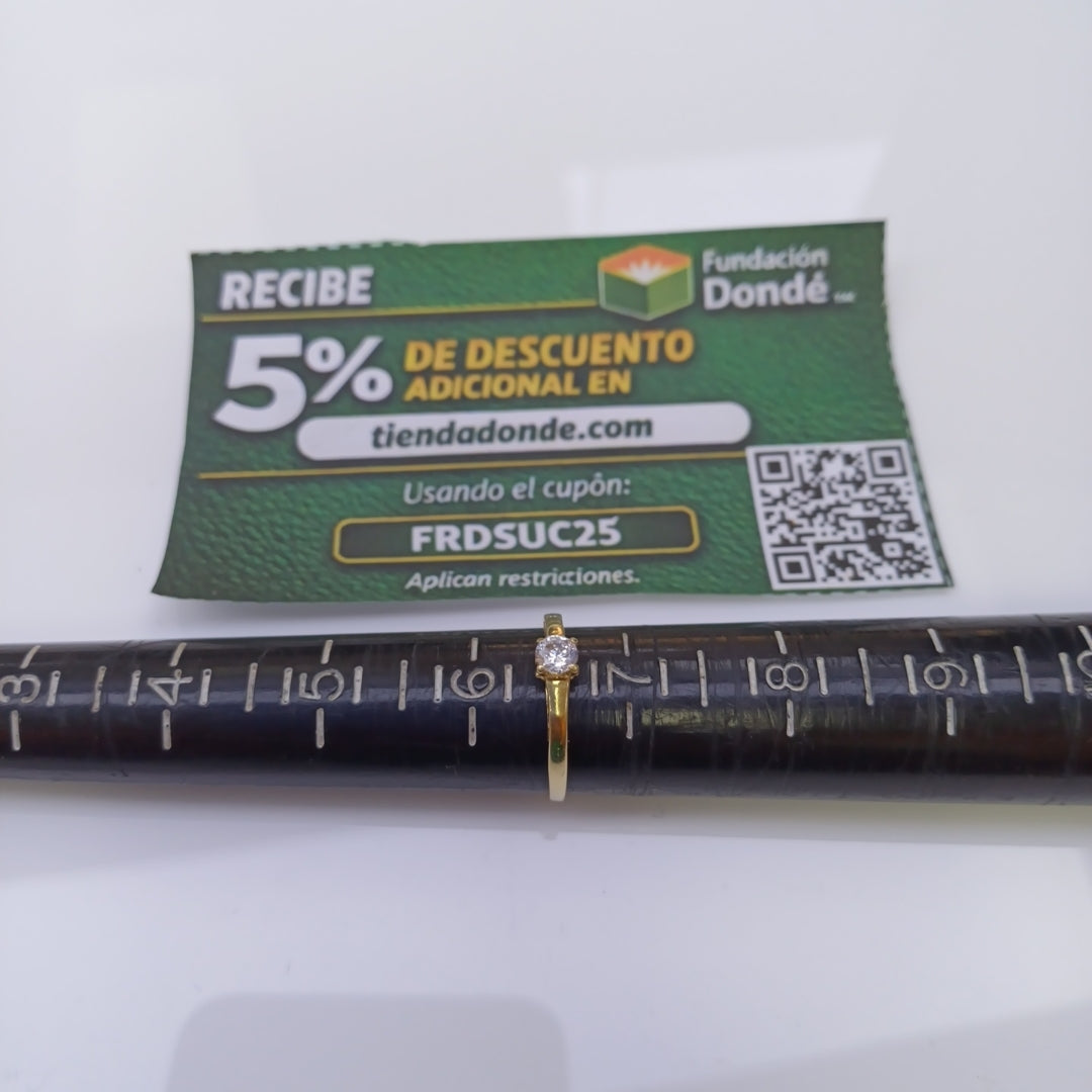 ANILLITO ORO 10 K 1,10 GRMS (SEMINUEVO)