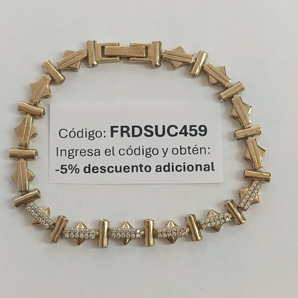 PULSERAS DAMA ORO 10K 9.6 (NUEVO)