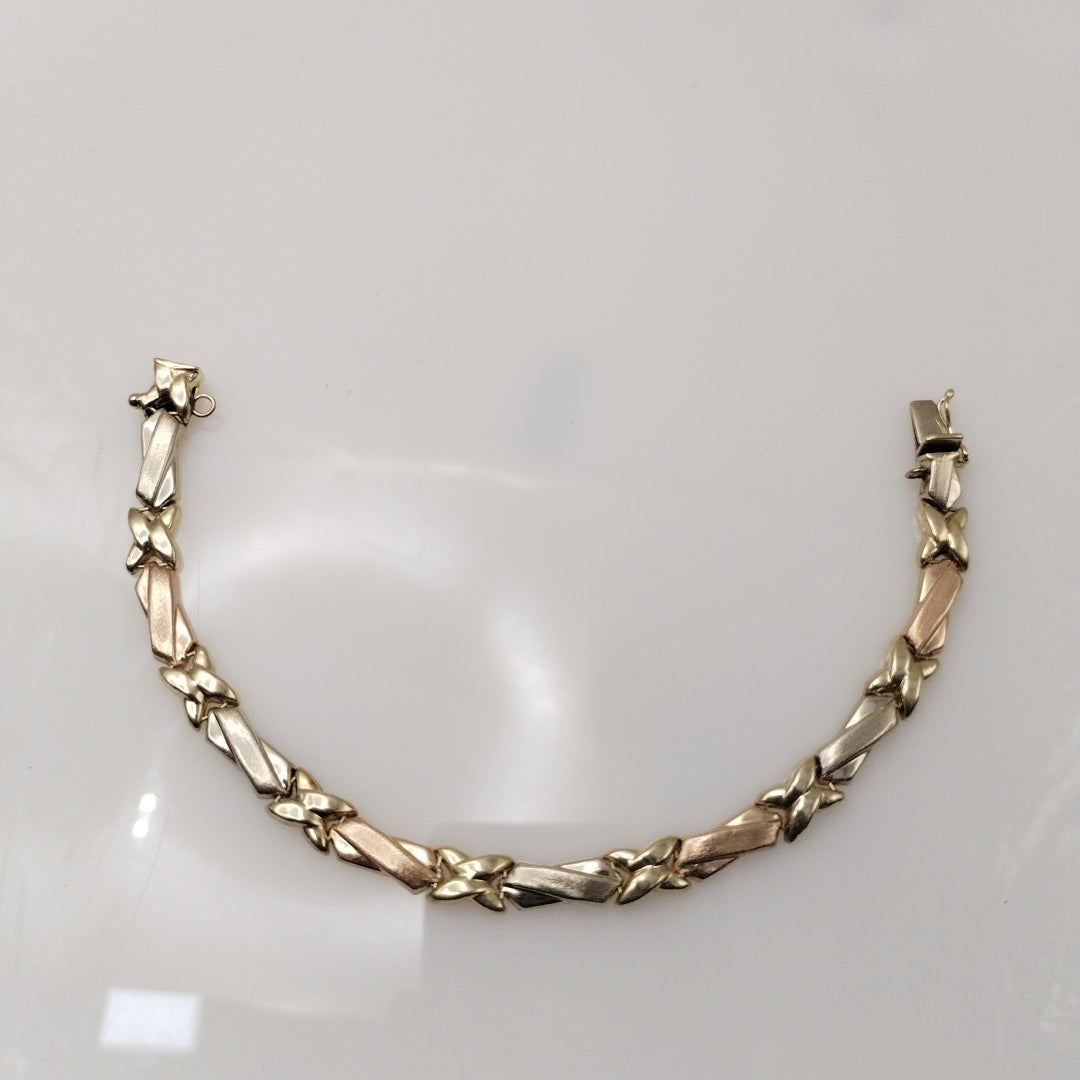 PULSERA ORO 14 K 7.8 GRMS (SEMINUEVO)