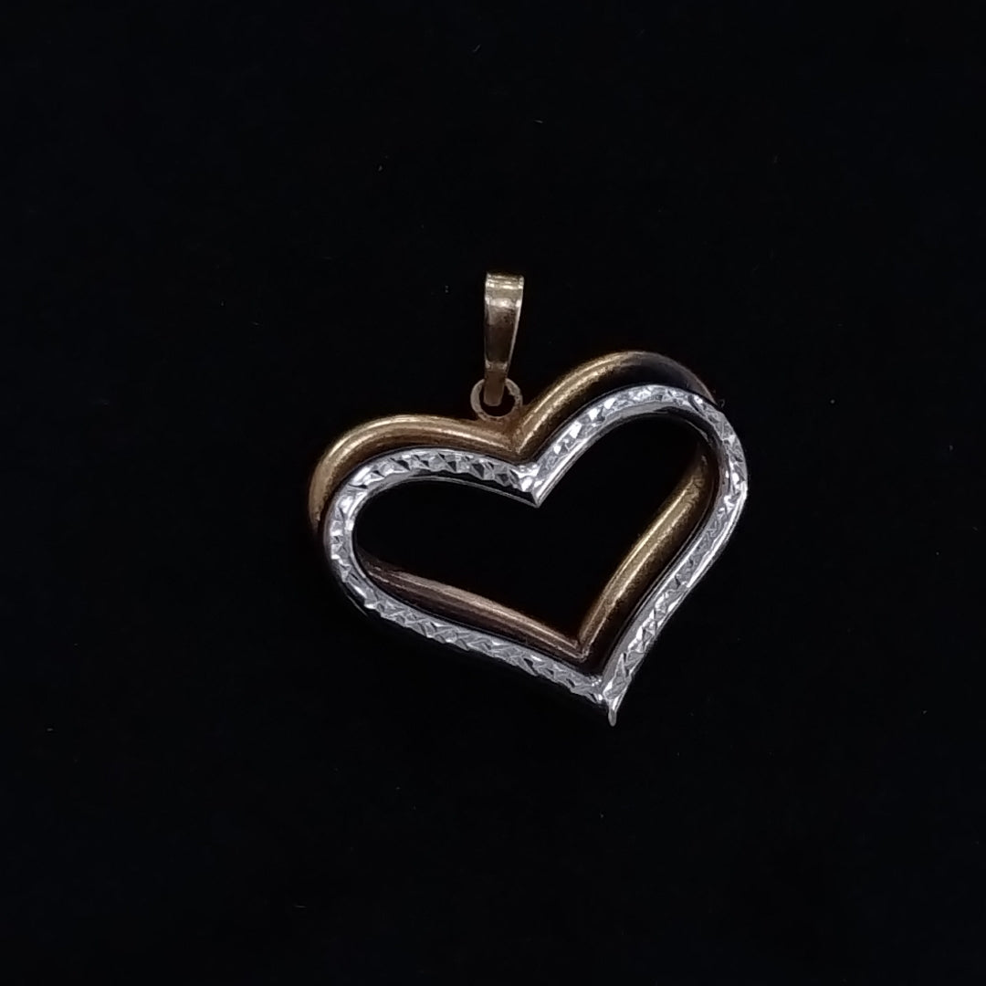 DIJE ORO,ORO BLANCO 14 K 1,40 GRMS (SEMINUEVO)
