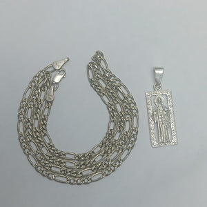 CADENA, DIJE PLATA 16.9 GRMS (SEMINUEVO)