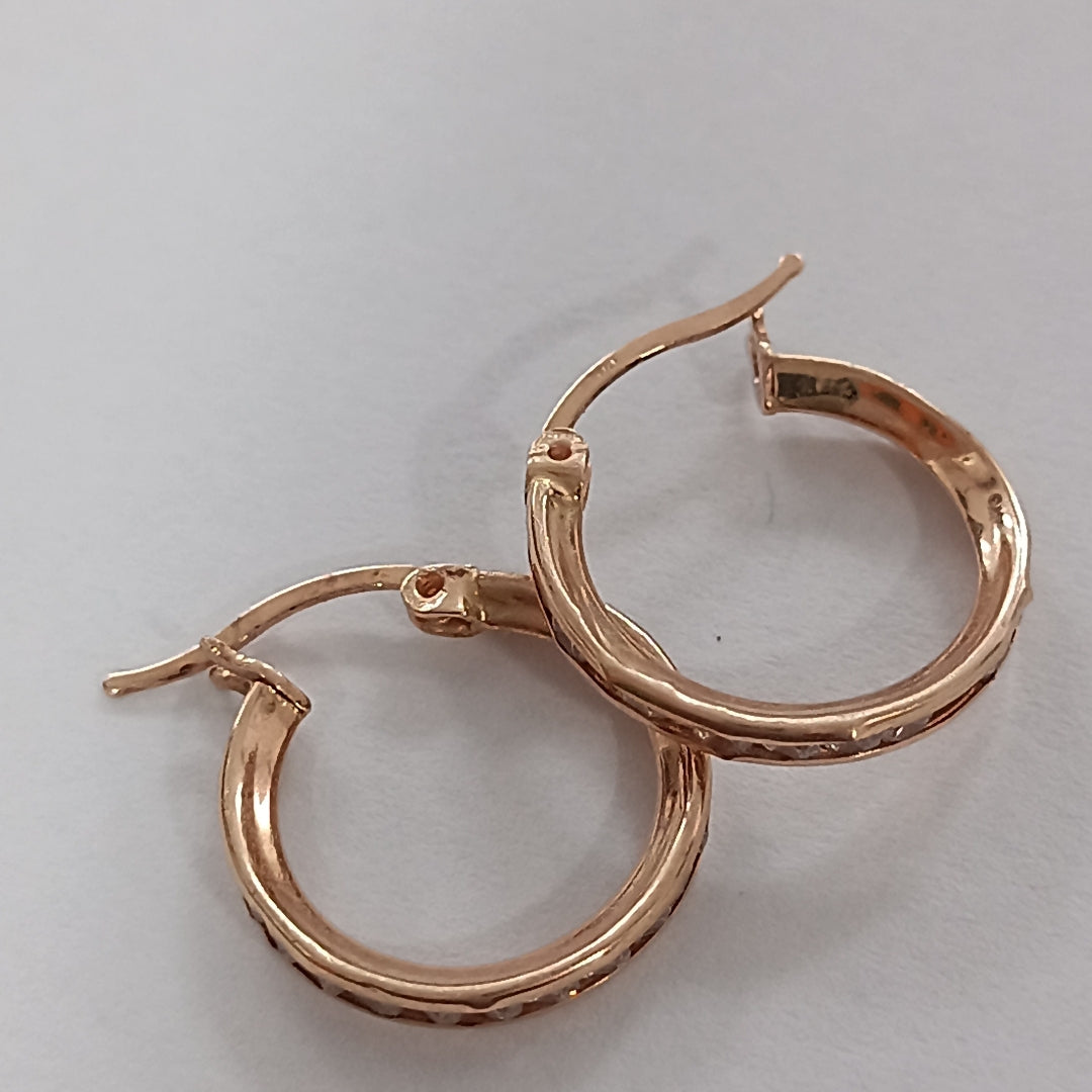 ARRACADAS PAR ORO 14 K 0,90 GRMS (SEMINUEVO)