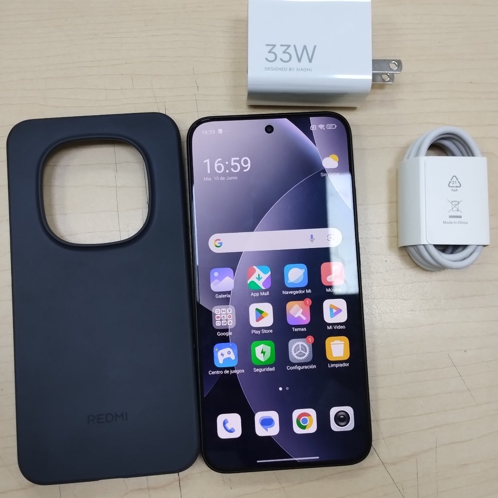 CELULAR XIAOMI REDMI NOTE 15 PRO 5G 25080RABDG (2026) 512 GB 8 GB RAM (SEMINUEVO)