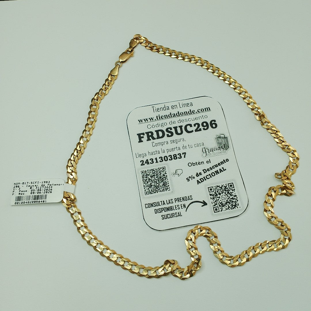 CADENA ORO 14 K 23.9 GRMS (SEMINUEVO)