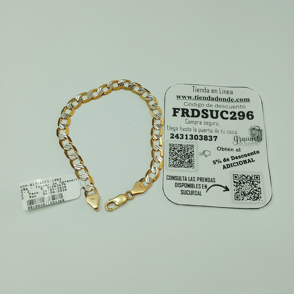 PULSERA ORO 14 K 11.7 GRMS (SEMINUEVO)