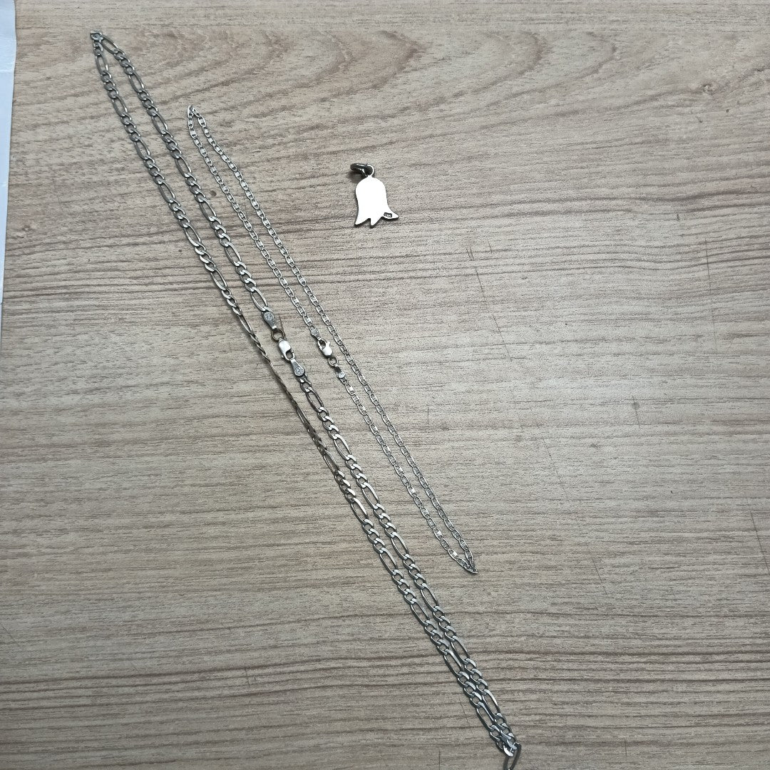 CADENA,DIJE PLATA 16,90 GRMS (SEMINUEVO)