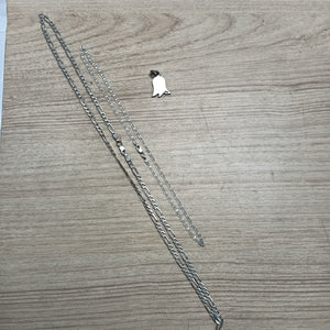 CADENA,DIJE PLATA 16,90 GRMS (SEMINUEVO)