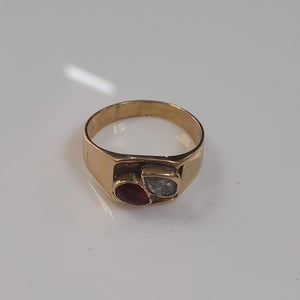 ANILLO ORO 14 K 5 GRMS (SEMINUEVO)