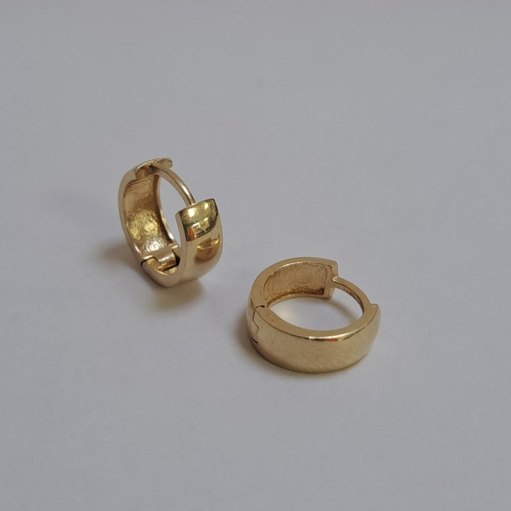 ARRACADAS PAR ORO 14 K 1.8 GRMS (SEMINUEVO)