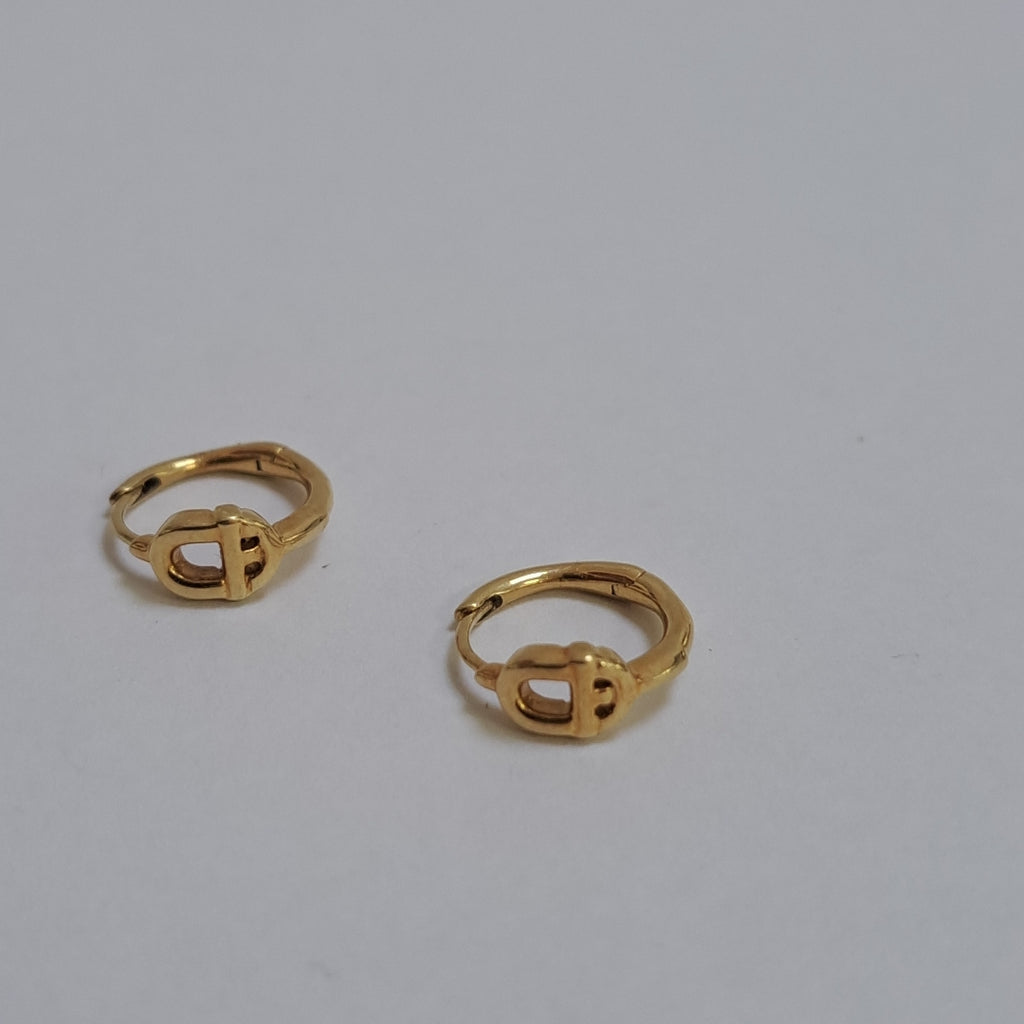 ARRACADAS PAR ORO 18 K 1,90 GRMS (SEMINUEVO)