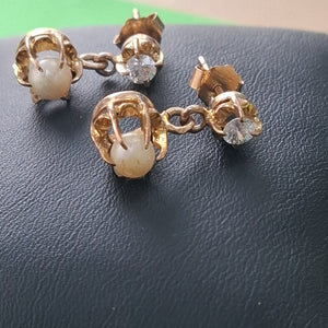 ARETES PAR ORO 10 K 4,00 GRMS (SEMINUEVO)