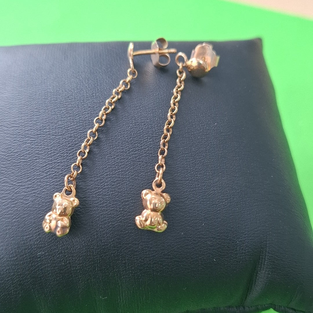 ARETES PAR ORO 10 K 2,00 GRMS (SEMINUEVO)