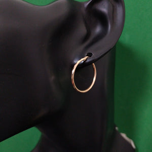 ARRACADAS PAR ORO 14 K 1.3 GRMS (SEMINUEVO)