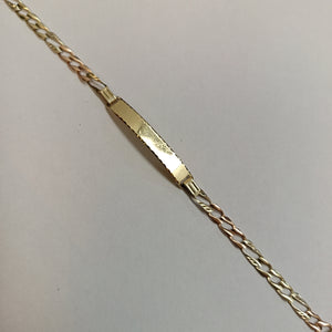 ESCLAVA ORO COMBINADO 14 K 3.5 GRMS (SEMINUEVO)