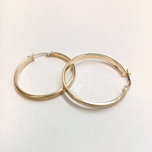 ARRACADAS PAR ORO 14 K 2.2 GRMS (SEMINUEVO)