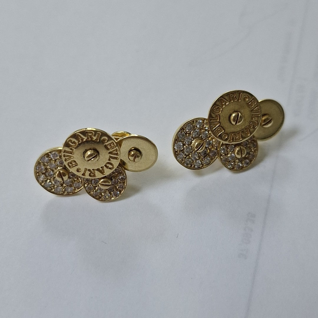 ARETES PAR ORO 14 K 14.4 GRMS (SEMINUEVO)