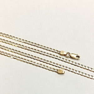 CADENA ORO, RODIADO 14 K 4.2 GRMS (SEMINUEVO)