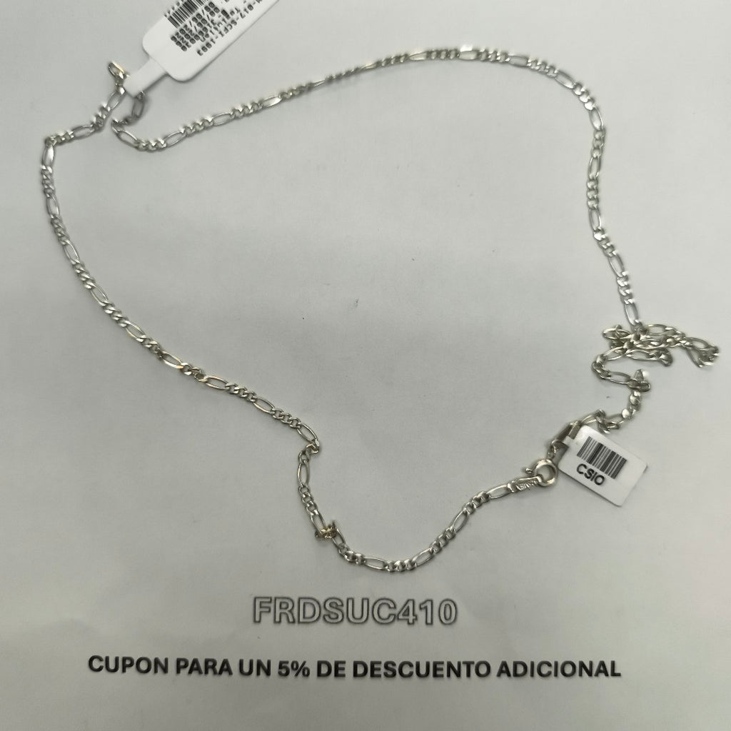CADENA PLATA 4,50 GRMS (SEMINUEVO)