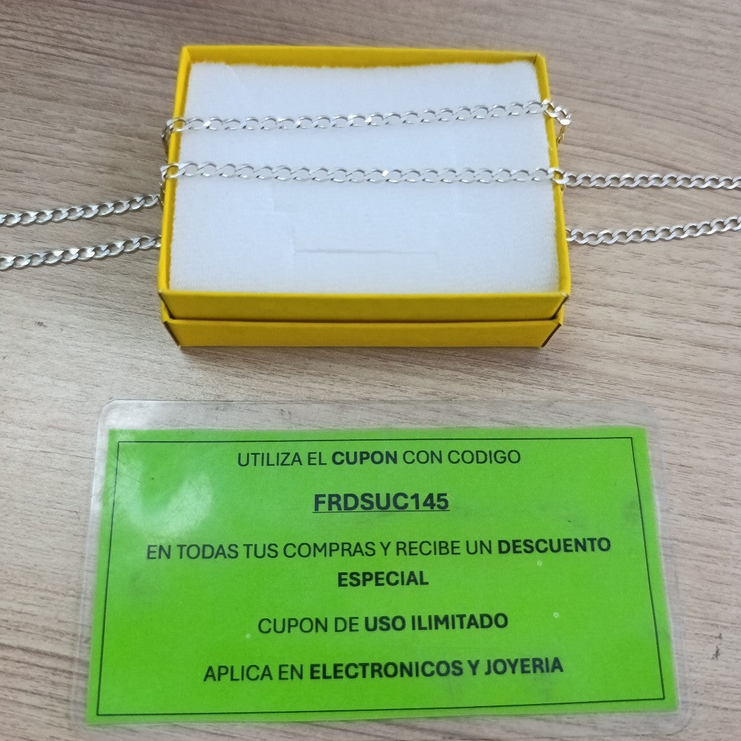 CADENA PLATA 8 GRMS (SEMINUEVO)