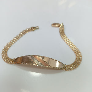 ESCLAVA ORO 10 K 4.6 GRMS (SEMINUEVO)