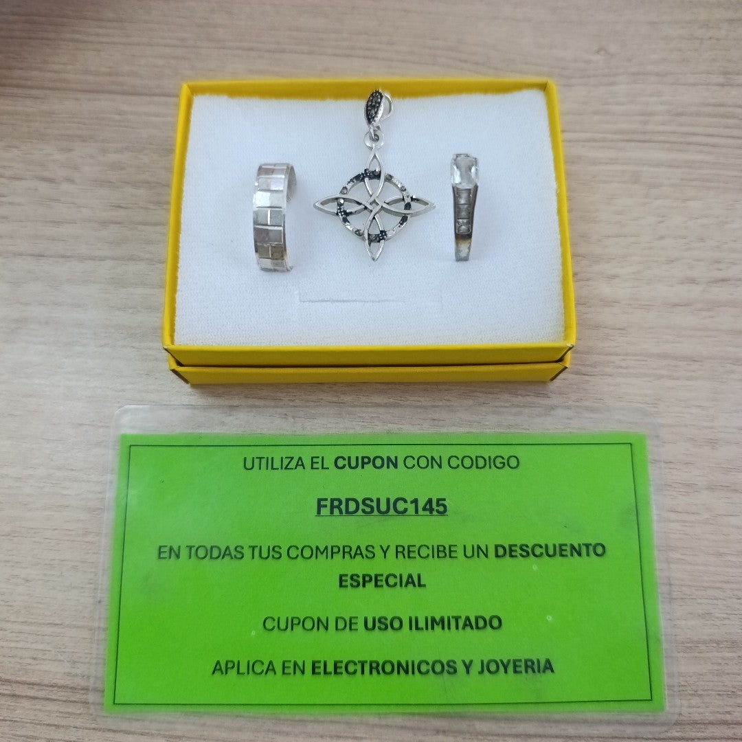 ANILLITO, DIJE PLATA 7 GRMS (SEMINUEVO)