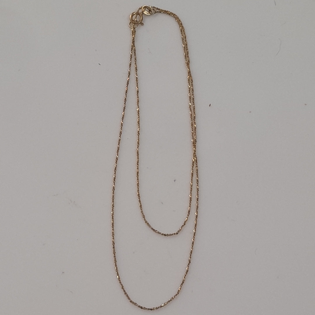CADENA ORO 14 K 1.5 GRMS (SEMINUEVO)