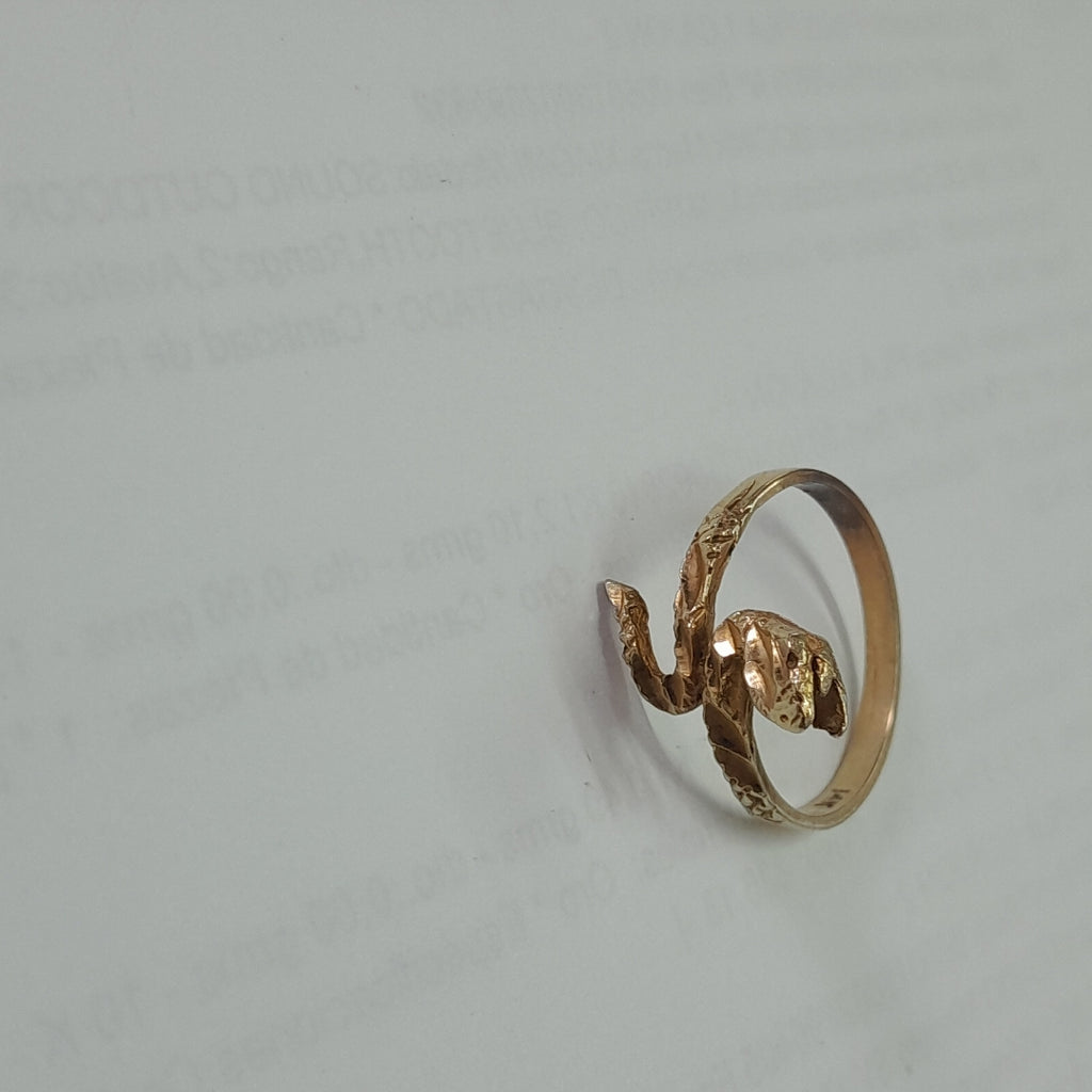 ANILLO ORO 12 K 2,10 GRMS (SEMINUEVO)